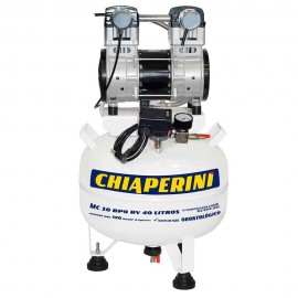 Motocompressor Odontolgico Isento de leo 10 Ps 40L 220V