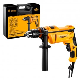 Furadeira de Impacto Profissional 1/2 POL 900W 220V com Maleta DEKO-DKID13G90-ST