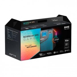 Nobreak SMS Gamer, 2000VA, Senoidal, 8 Tomadas, WiFi, Entrada e Saida Bivolt- 29601