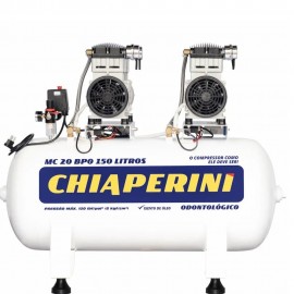 Motocompressor Odontolgico Isento de leo 20 Ps 150L 220V