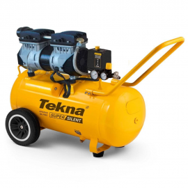 Compressor de Ar Silencioso Isento de leo 6,4 Ps 50 Litros CSP7050/50L tekna