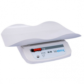 Balana Eletrnica Peditrica Led 15Kg x 5g - Welmy