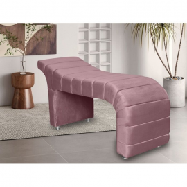 Maca Para Esttica e Massagem Atena Suede - Rosa