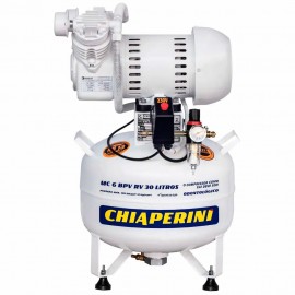 Compressor Odontolgico Bivolt Isento de leo 30L 6 Ps