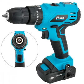 Furadeira Parafusadeira Impacto 12V 3 Em 1 Ppf120 Philco 