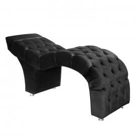 Maca Curvada Atena com Capiton Suede