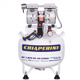 Motocompressor Odontolgico Isento de leo 5 Ps 40L 220V